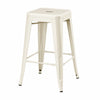 Sgabello da Bar in Metallo Beige